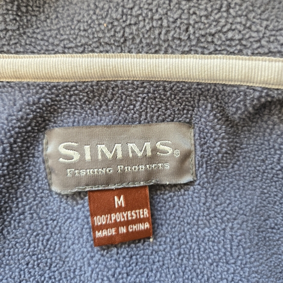 Simms Women's Gray Softshell Zip-Up Jacket - Picture 3 of 5